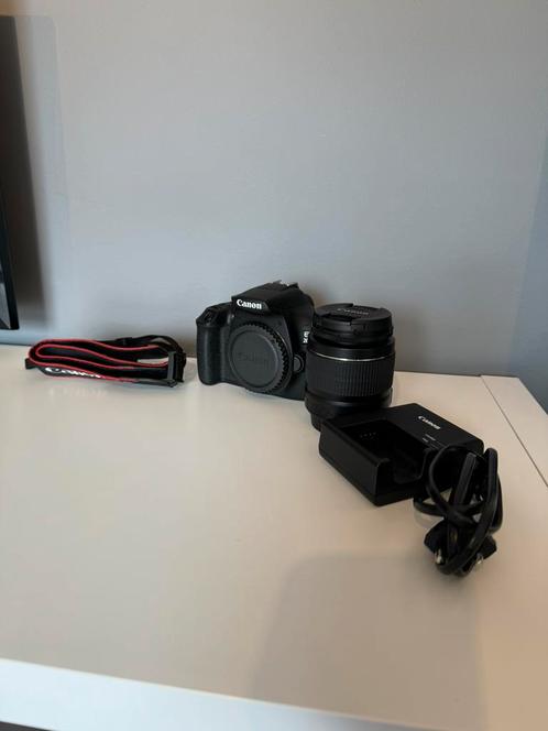 Canon EOS 2000D startkit, Audio, Tv en Foto, Fotocamera's Digitaal, Zo goed als nieuw, Spiegelreflex, Canon, Ophalen