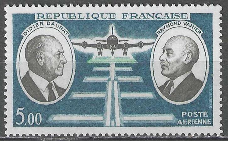 Frankrijk 1971 - Yvert 46PA - Daurat en Vannier (PF), Postzegels en Munten, Postzegels | Europa | Frankrijk, Postfris, Verzenden