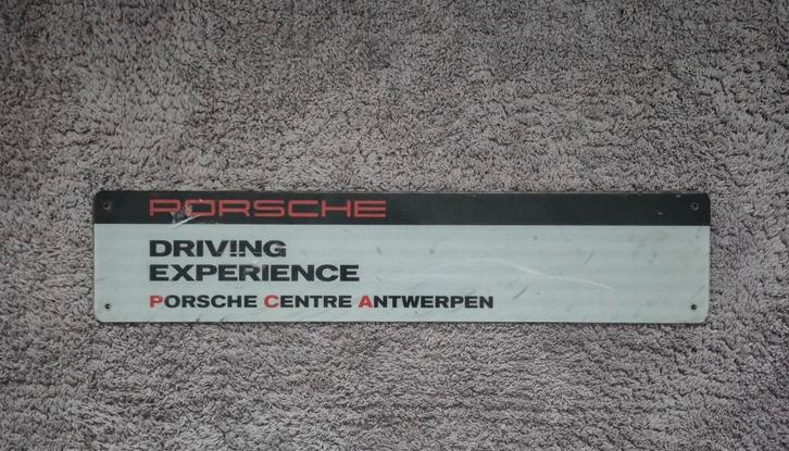 Plaque Porsche Driving Experience – Collector – Porsche Cent, Auto diversen, Auto-accessoires, Zo goed als nieuw, Ophalen of Verzenden