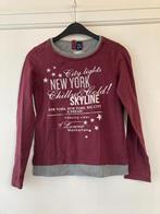 Longsleeve bruingrijs - SevenOneDeven - maat 158/164, Kinderen en Baby's, Kinderkleding | Maat 158, Gebruikt, Meisje, Sevenoneseven