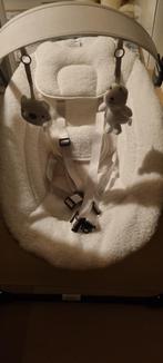 Balancelle bébé couleur blanche, Comme neuf, Autres marques, Avec ceinture(s), Siège de balançoire