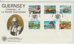 Guernsey. FDC Centenary of The Societe Guerniaise, Collections, Collections Autre, Enlèvement ou Envoi