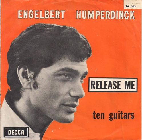Engelbert Humperdinck-Release Me/Ten Guitars, Cd's en Dvd's, Vinyl | Pop, Zo goed als nieuw, 1960 tot 1980, Overige formaten, Ophalen of Verzenden