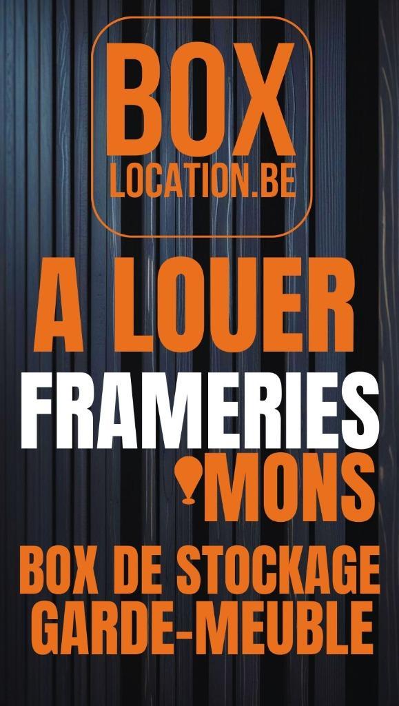 Opslagruimte te huur in Frameries (Mons), Immo, Expat Rentals, Overige soorten