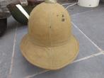 italiaanse tropenhelm wo2, Verzamelen, Ophalen of Verzenden