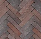 Klinkers 20x5x6 cm Rood/Bruin, totaal: 17,28m², Tuin en Terras, Ophalen, Gebruikt, Klinkers, 10 m² of meer