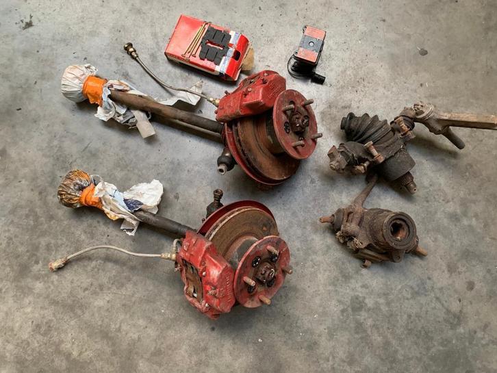 classic mini geventileerde schijfremmen set, Auto-onderdelen, Remmen en Aandrijving, Mini, Oldtimer onderdelen, Rover, Gebruikt