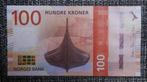 Billet 100 Kroner Norvege 2016 UNC, Timbres & Monnaies, Série, Envoi