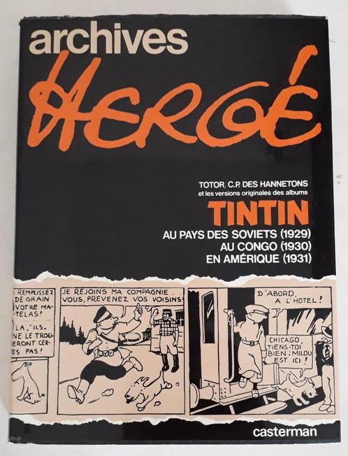 Archives Hergé n 1 - Casterman, 1973. - 420 pp., Livres, BD, Enlèvement ou Envoi