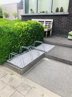 Fietsenrek voor 4 fietsen, Fietsen en Brommers, Fietsaccessoires | Fietsenrekken, Ophalen, Zo goed als nieuw