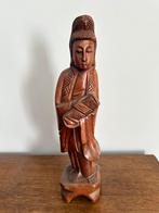 Houten Boeddha-Handgesneden, Ophalen, Nieuw