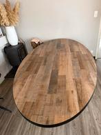 Ovale eettafel, Huis en Inrichting, Tafels | Eettafels, Ophalen, 150 tot 200 cm, 200 cm of meer, Zo goed als nieuw