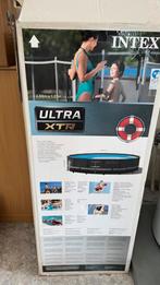 Intex Ultra XTR zwembad met warmtepomp en grote zandfilter, Tuin en Terras, Ophalen, 80 tot 120 cm, Rond, Opzetzwembad
