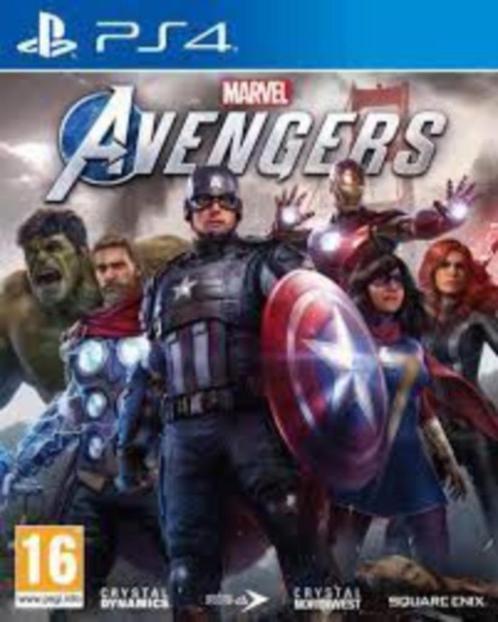 Jeu PS4 Marvel Avengers., Consoles de jeu & Jeux vidéo, Jeux | Sony PlayStation 4, Comme neuf, Aventure et Action, 1 joueur, À partir de 16 ans