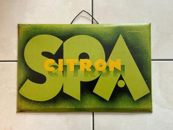 ZELDZAAM: SPA Citron plaatwerk uit 1931, Venetiaans email beschikbaar voor biedingen