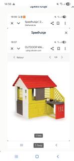 Speel huisje, Kinderen en Baby's, Speelgoed | Buiten | Speelhuisjes, Ophalen, Zo goed als nieuw, Plastic