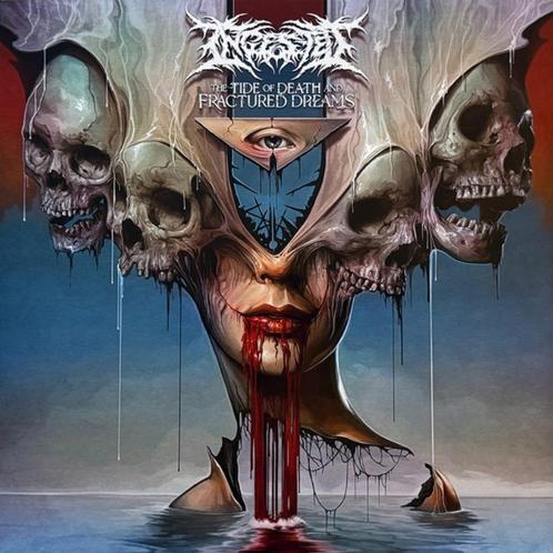 Ingested ‎– The Tide Of Death And Fractured Dreams(LP/NEW), CD & DVD, Vinyles | Hardrock & Metal, Neuf, dans son emballage, Enlèvement ou Envoi