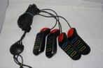 4 x Bedrade Officiële Buzzers voor PS2 / PS3, Games en Spelcomputers, Games | Sony PlayStation 3, Puzzel en Educatief, Gebruikt