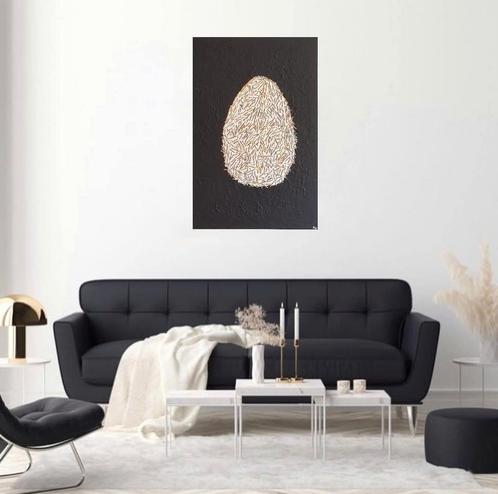 Feel cool  ️Uniek schilderij️️, Antiek en Kunst, Kunst | Schilderijen | Abstract, Ophalen