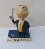 Cognac Martell figuur, Reclamebord, Gebruikt, Ophalen
