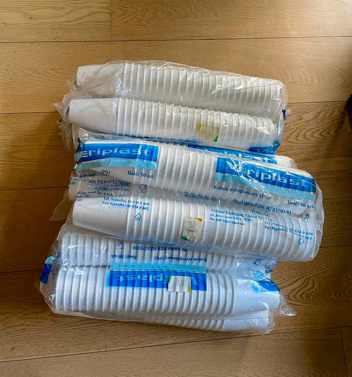 Bekers voor warme dranken 250 ml, Hobby en Vrije tijd, Feestartikelen, Nieuw, Overige typen, Ophalen of Verzenden