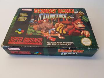 Super nintendo donky  kong country  beschikbaar voor biedingen
