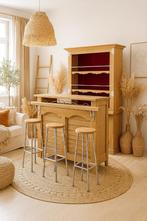 Bar en chêne massif aerogommé, Maison & Meubles, Enlèvement, Chêne