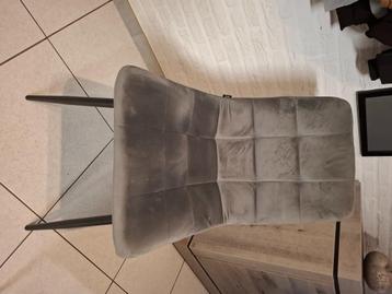 Stoelen, Huis en Inrichting, Stoelen, Ophalen, Stof, Gebruikt, Vier