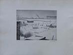 JACQUES GORUS / WINTER IN SINT-ANNEKE / ZW-W ETS / 27x35cm, Antiek en Kunst, Kunst | Etsen en Gravures, Ophalen of Verzenden