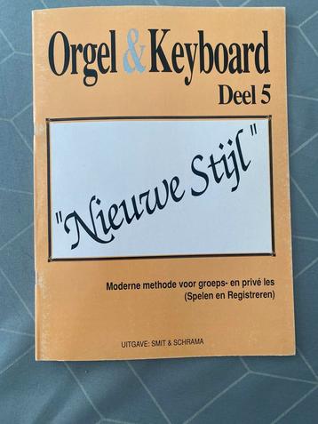 Orgel en keyboard lesboek 5, Musique & Instruments, Partitions, Comme neuf, Populaire, Enlèvement ou Envoi, Accordéon