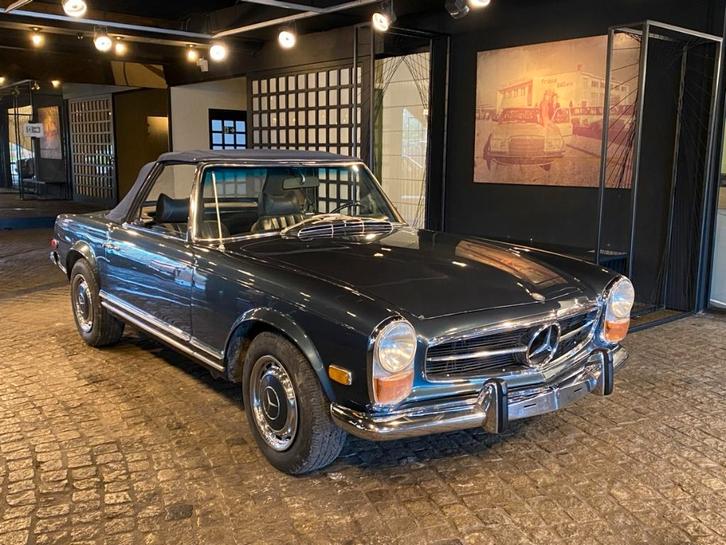 Pagode MERCEDES-BENZ 280SL, Autos, Mercedes-Benz, Entreprise, Achat, SL, Essence, Cabriolet, 2 portes, Automatique, Bleu, Bleu