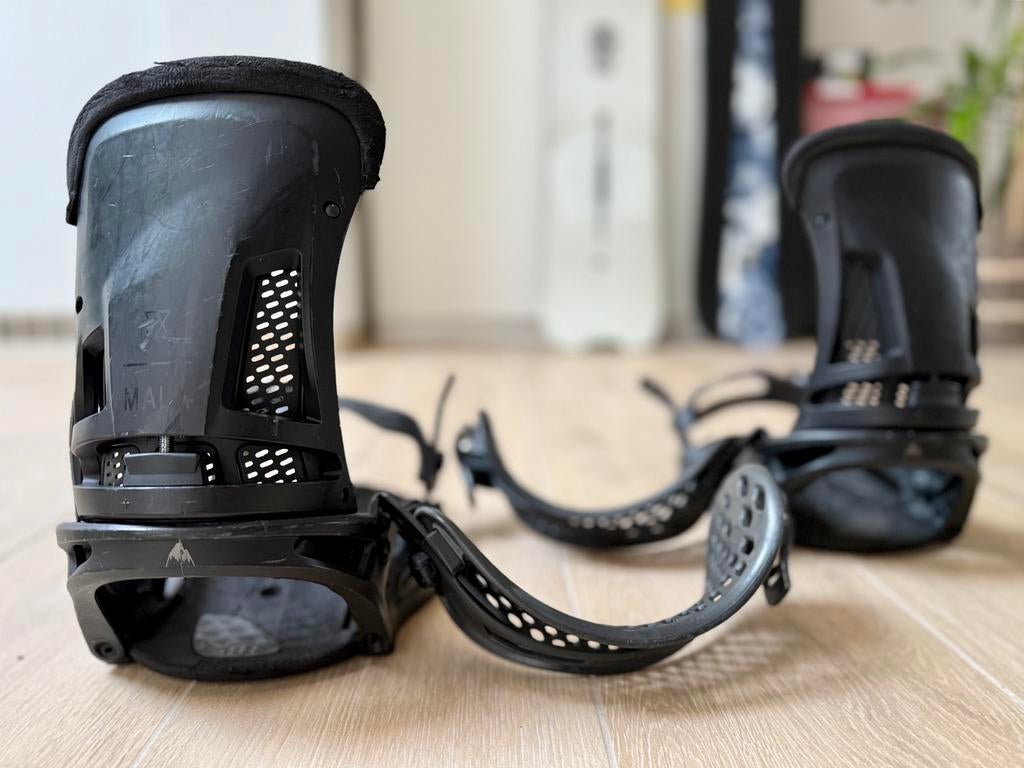Burton Malavita bindingen EST (zwart, maat L), Sport en Fitness, Ophalen, Gebruikt, Bindingen