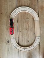 Houten treinspoor Brio, Kinderen en Baby's, Speelgoed | Houten speelgoed, Ophalen, Gebruikt, Rij- of Hobbelspeelgoed