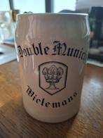 Wielemans bugs Boch Frères La Louvière, Verzamelen, Biermerken, Verzenden, Gebruikt, Glas of Glazen, Overige merken