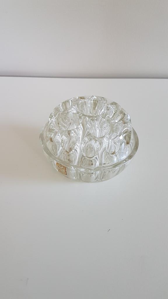 Pique Fleur uit glas. VMC Reims. Made in France, Antiek en Kunst, Antiek | Glaswerk en Kristal, Ophalen of Verzenden