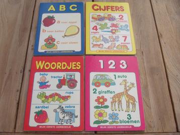 4 boekjes Mijn eerste leerboekje  beschikbaar voor biedingen
