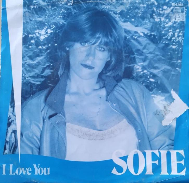 Sofie - I love you, Cd's en Dvd's, Vinyl Singles, Zo goed als nieuw, Single, Pop, 7 inch, Ophalen of Verzenden