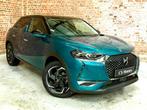 Prachtige DS3 Crossback 1.2i met garantie!, Auto's, DS, Voorwielaandrijving, 1199 cc, Blauw, Leder