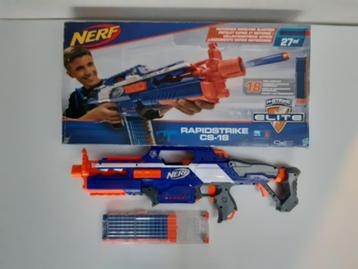 Nerf rapidstrike cs-18, Enlèvement, Utilisé