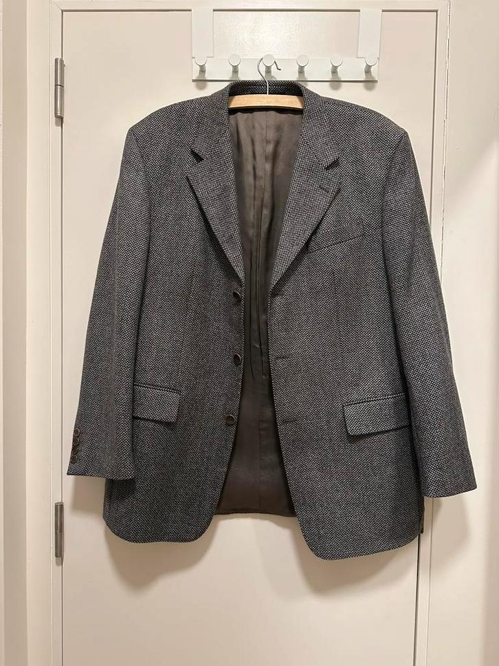 Veste homme, taille 52/54, pure laine, excellent état, Vêtements | Hommes, Costumes & Vestes, Comme neuf, Taille 52/54 (L), Gris