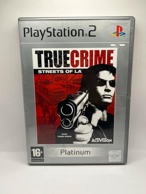 True crime Streets of LA - PS2 Sony Playstation 2 - PAL, Consoles de jeu & Jeux vidéo, Jeux | Sony PlayStation 2, Comme neuf, Aventure et Action