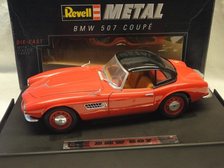 BMW 507 Coupe/Roadster Revell 8823 Rot OVP 1:18', Hobby en Vrije tijd, Modelauto's | 1:18, Gebruikt, Auto, Revell, Ophalen of Verzenden