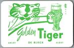 speelkaart - LK8761 - Golden tiger, De Blieck, Zo goed als nieuw, Verzenden, Speelkaart(en)