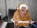 pluchen aap van Nicky Toy, Kinderen en Baby's, Speelgoed | Knuffels en Pluche, Ophalen of Verzenden, Gebruikt