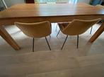 Tafel teak 200x100 zonder stoelen, Huis en Inrichting, Tafels | Eettafels, Ophalen, Gebruikt, Teakhout, Landelijk