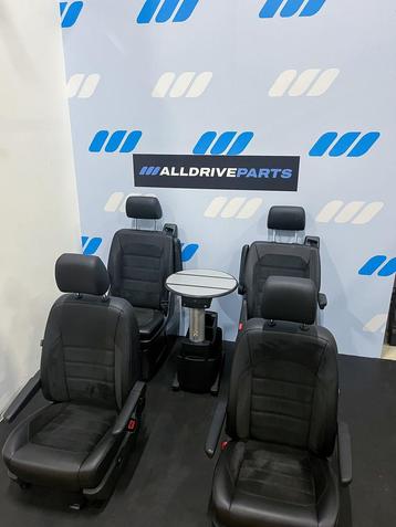 VW Transporter T6 Multivan stoelen set leder alcantara, draa beschikbaar voor biedingen