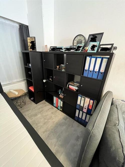 Kallax kast ikea, Huis en Inrichting, Kasten | Boekenkasten, Zo goed als nieuw, 100 tot 150 cm, 100 tot 150 cm, 25 tot 50 cm, Met deur(en)