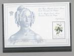 België 1989 Blok Koningin Louisa-Maria en Theeroos **, Verzenden, Koninklijk huis, Orginele gom, Postfris
