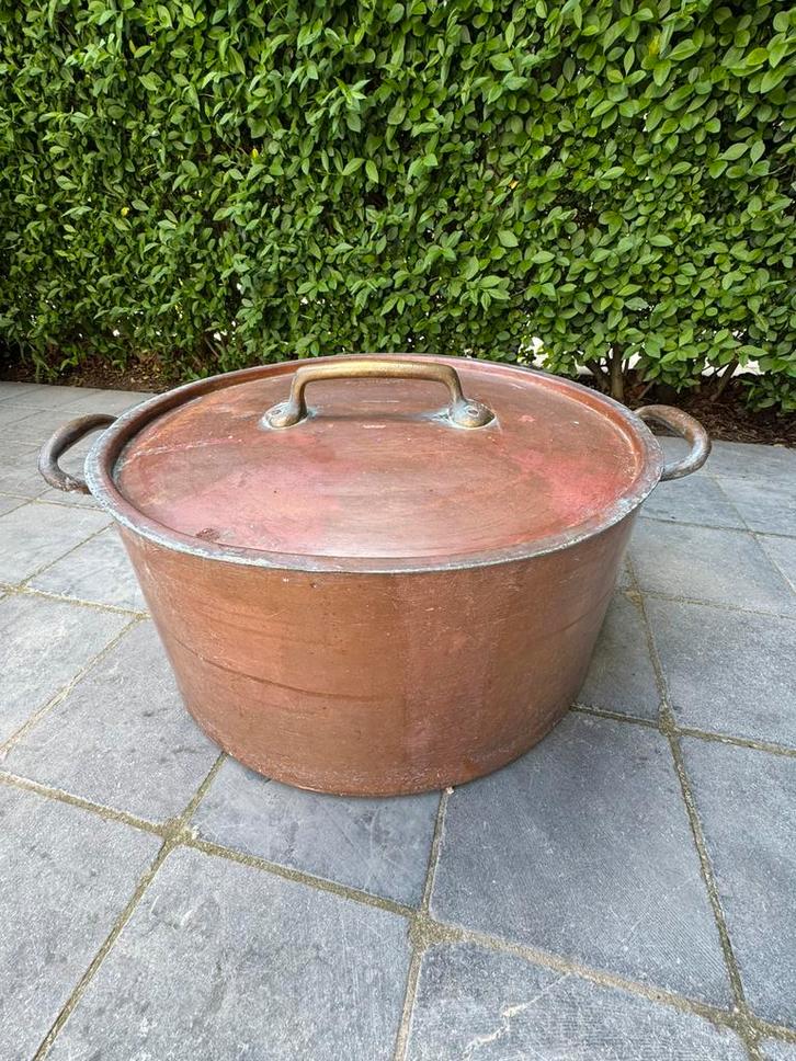 Koperen kookpot, Antiek en Kunst, Antiek | Brons en Koper, Ophalen