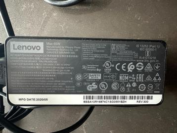 Lenovo 65W USB-C-oplader NIEUWSTAAT beschikbaar voor biedingen